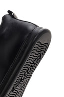 Camper Men's Black Runner Four Leather Sports Boots | Derimod