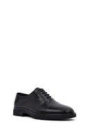 Derimod Fly Male Black Lace-Up Leather Casual Shoes | Derimod