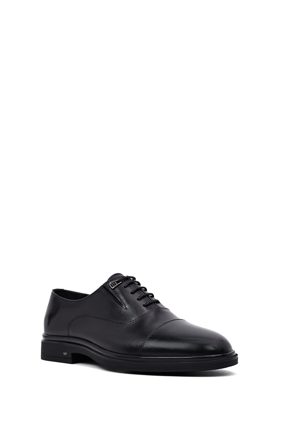 Derimod Fly Male Black Lace-Up Leather Casual Shoes
