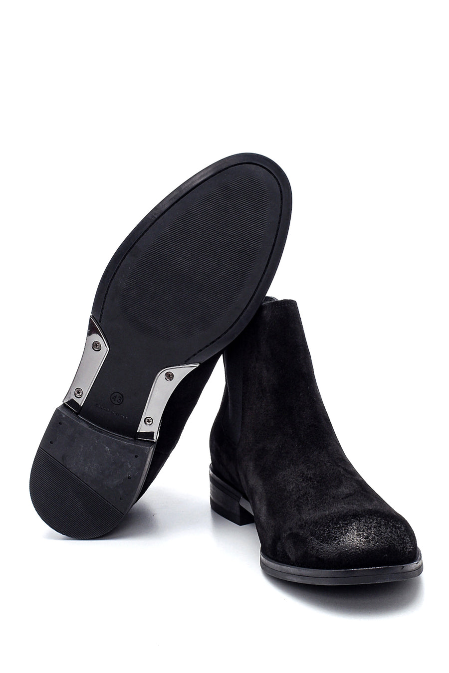 Men's Leather Suede Chelsea Boots