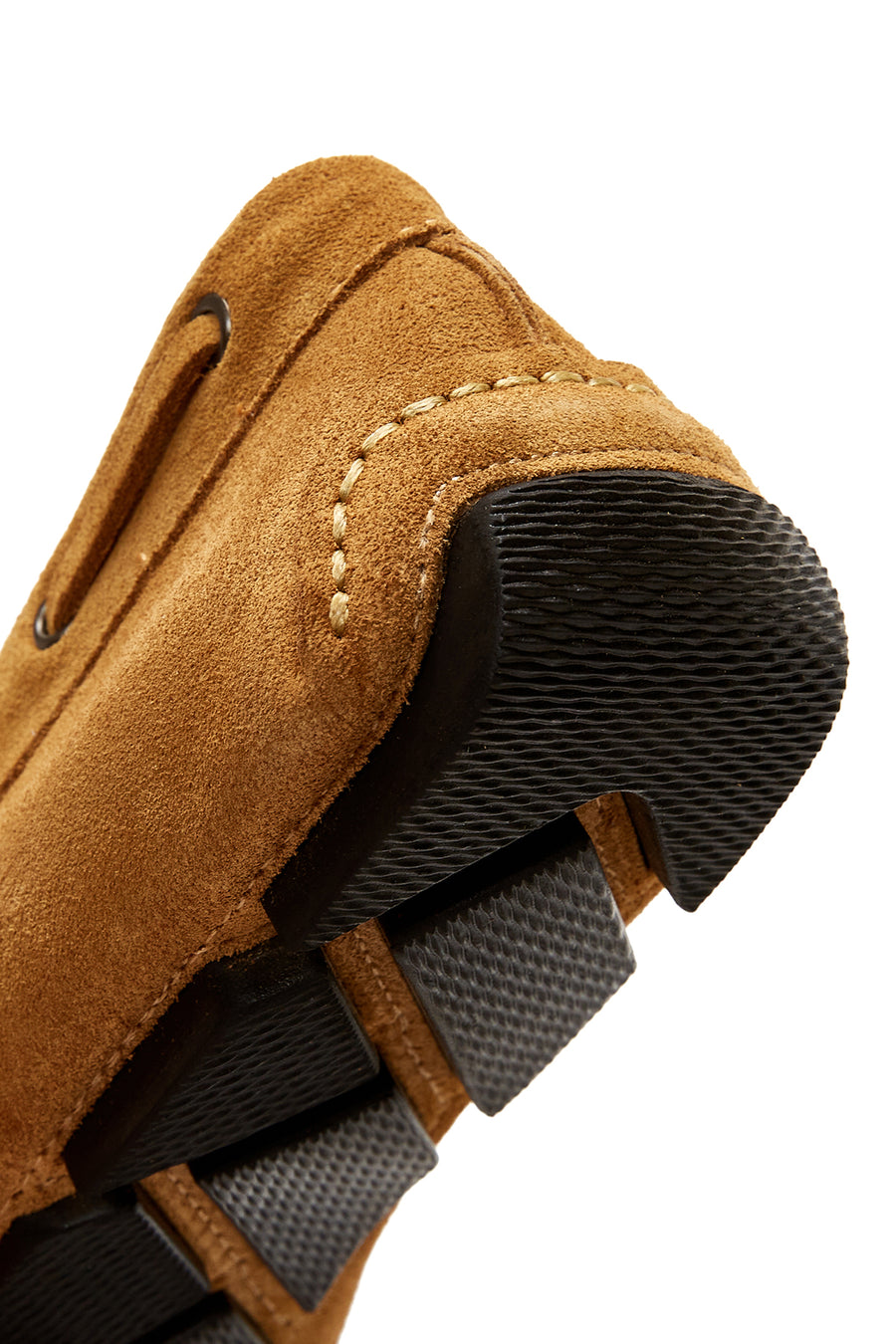 Erkek Sarı Süet Deri Casual Loafer