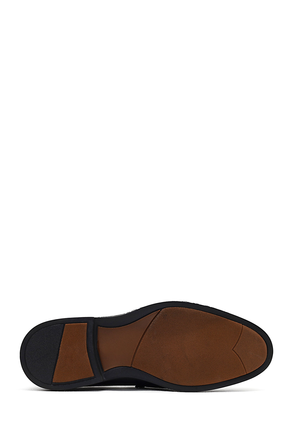 Erkek Siyah Tokalı Deri Loafer