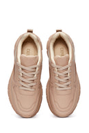 Kadın Krem Kalın Tabanlı Sneaker | Derimod