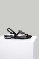 Stone Suede Women's Sandals | Derimod