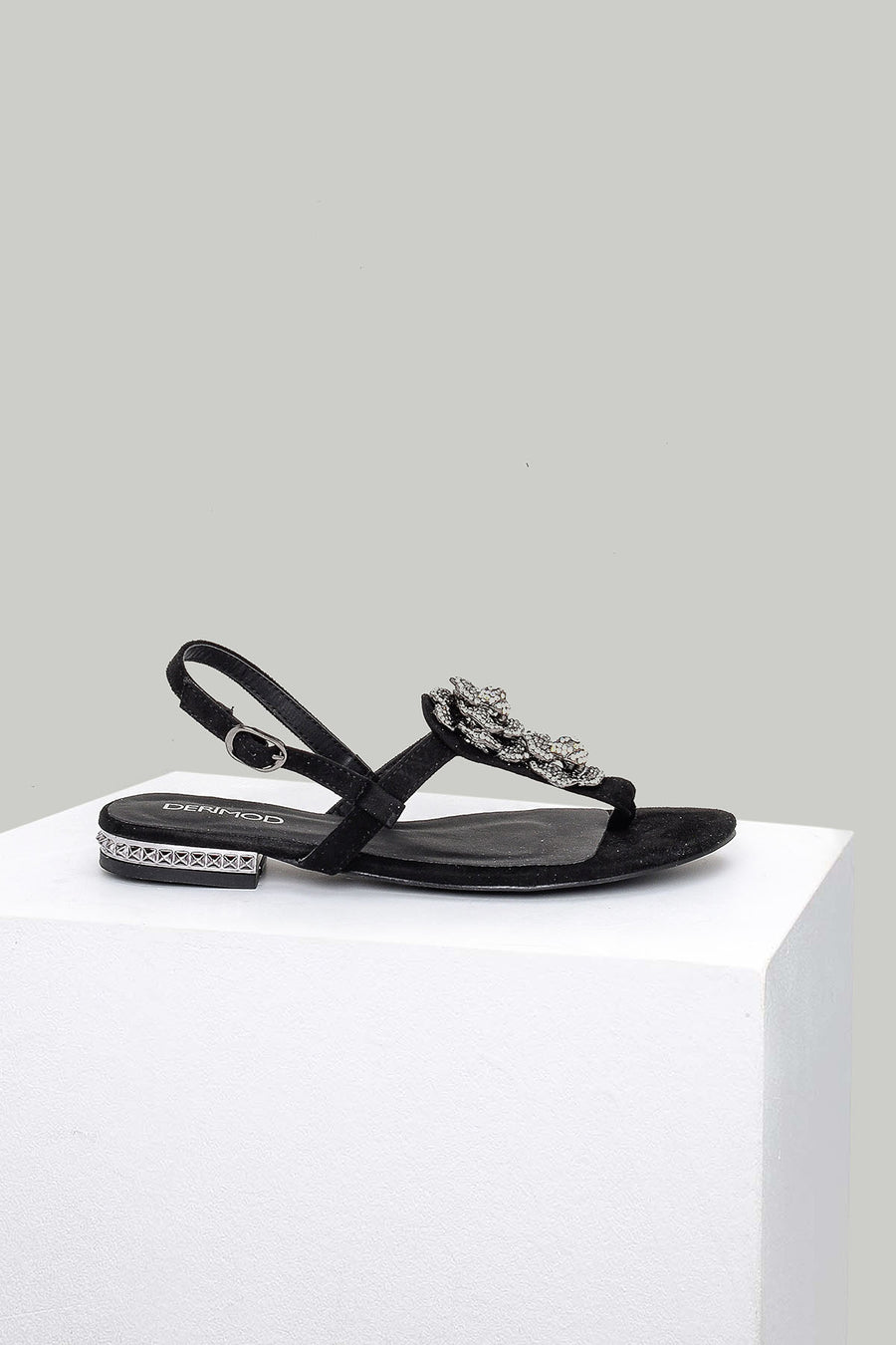 Stone Suede Women's Sandals