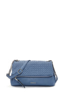 Women's Blue Long Strap Crossbody Bag | Derimod