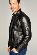 Alves Men's Leather Jacket | Derimod