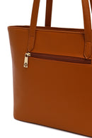 Woman Brown Long-Strap Classic Shoulder Bag | Derimod