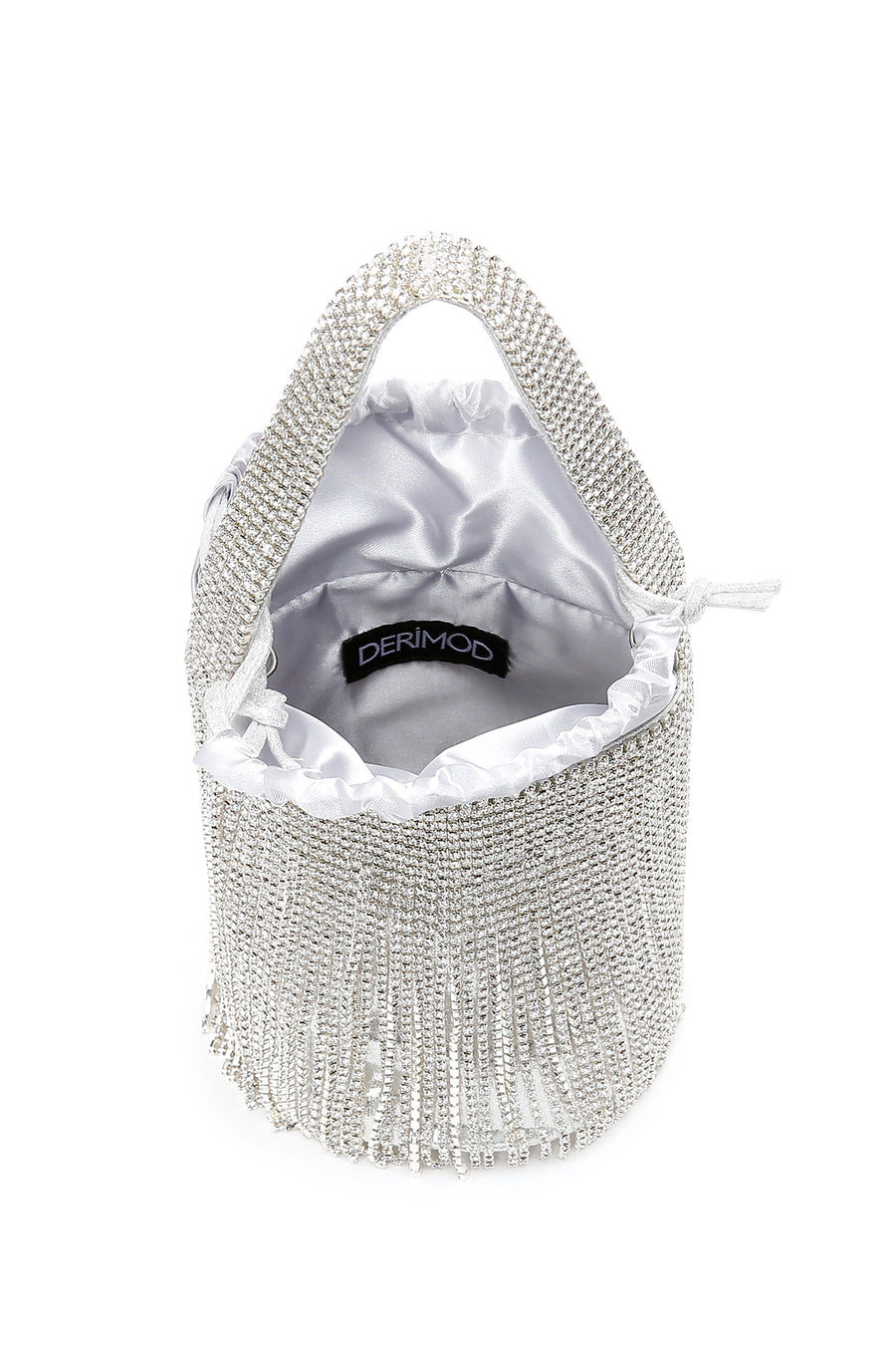 Women's Silver Stone Handbag