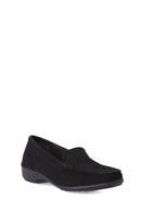 Suede Women's Leather Loafer | Derimod
