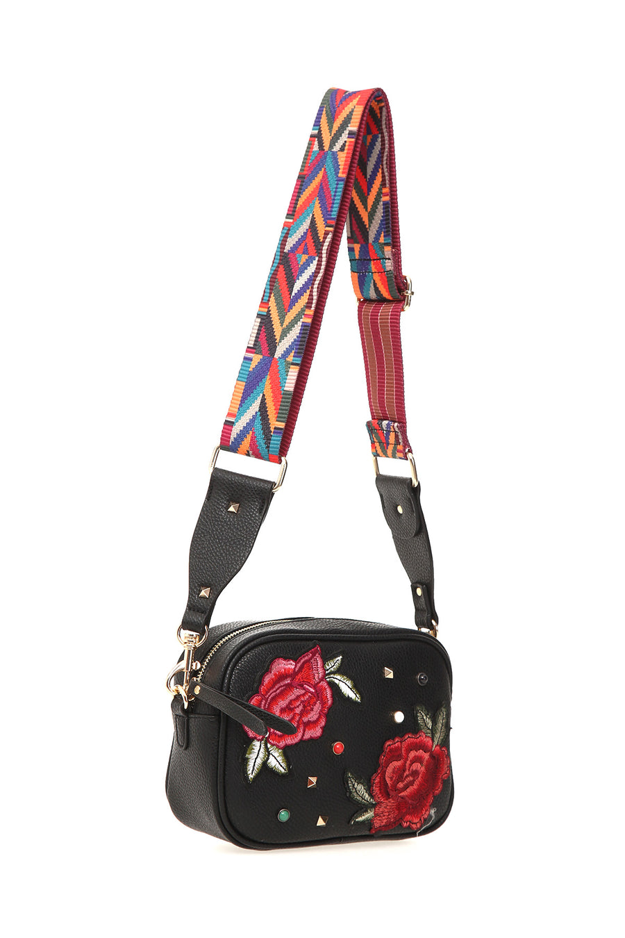 Floral Patterned Women's Crossbody Bag