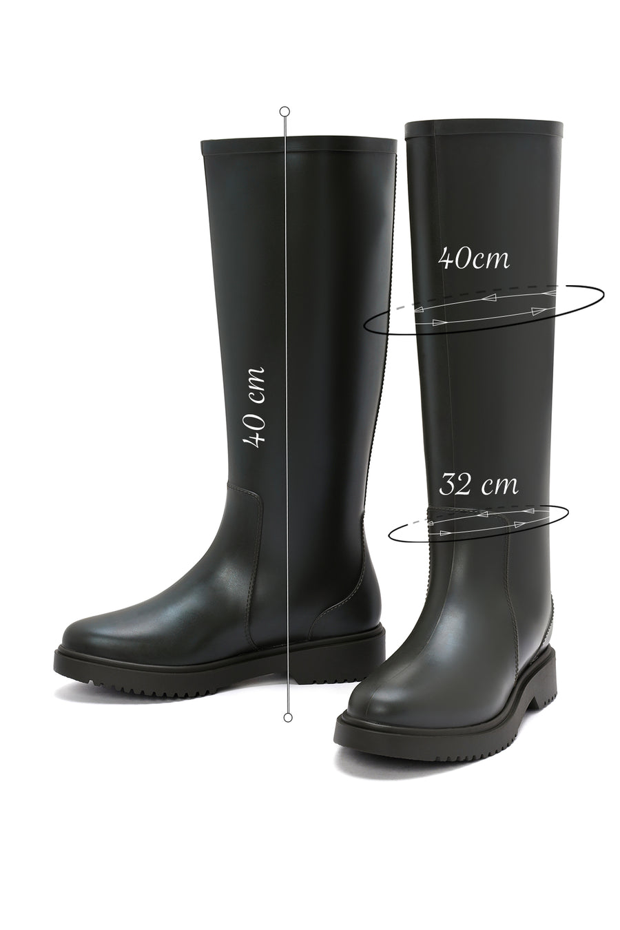 Women's Khaki Rain Boots