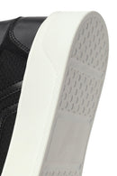 Woman Black Lace-Up Sneakers | Derimod