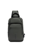D-Pack Men's Khaki Technological Fabric Crossbody Bag | Derimod