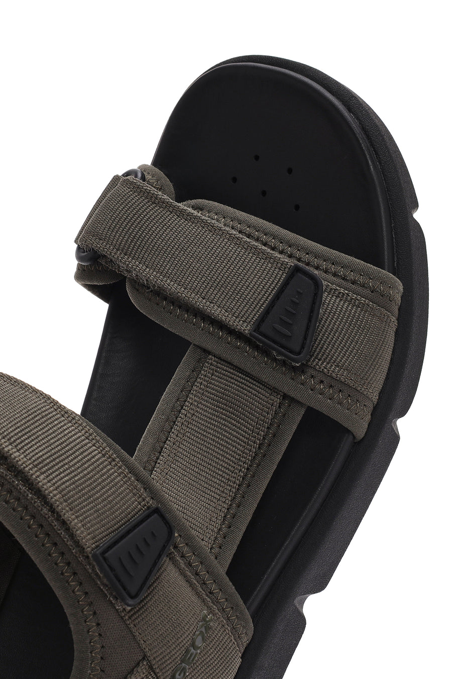 Geox Men's Green Xand 2s Fabric Sandals