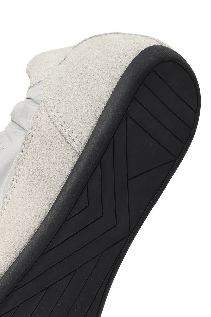 Kadın Gri Bağcıklı Deri Sneaker