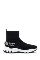 Kadın Siyah Kalın Tabanlı Bilekli Sneaker | Derimod
