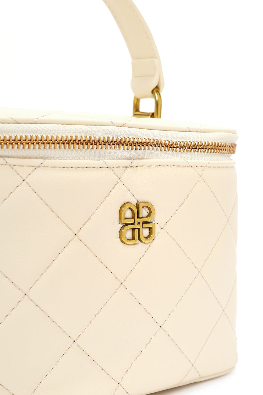 Women's Cream Long Strap Crossbody Bag