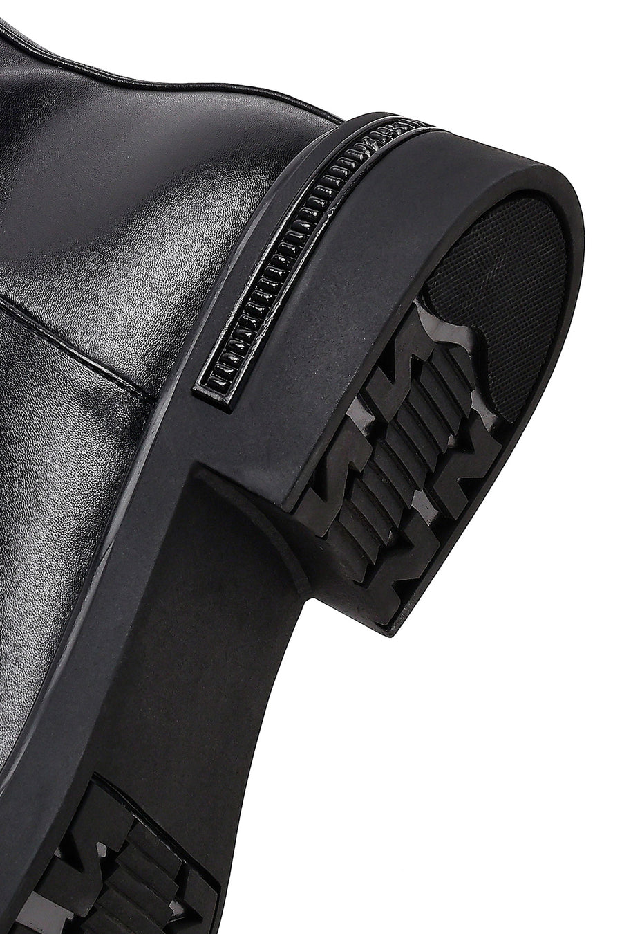 Women's Black Zippered Boots