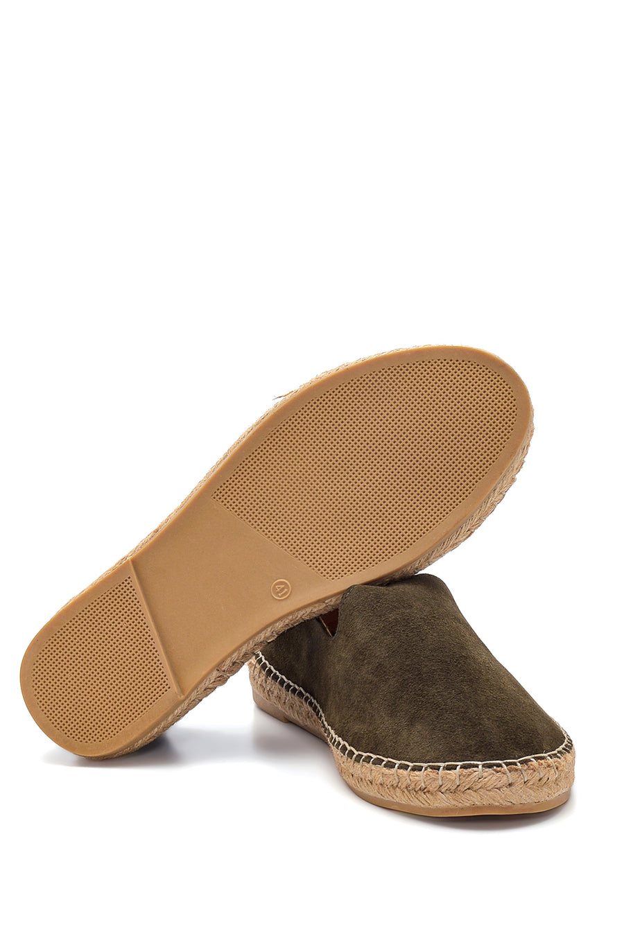 Men's Leather Suede Espadrilles