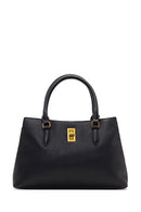Woman Black Long-Strap Accessorized Shoulder Bag | Derimod