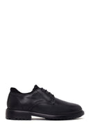 Male Black Lace-Up Leather Casual Shoes | Derimod