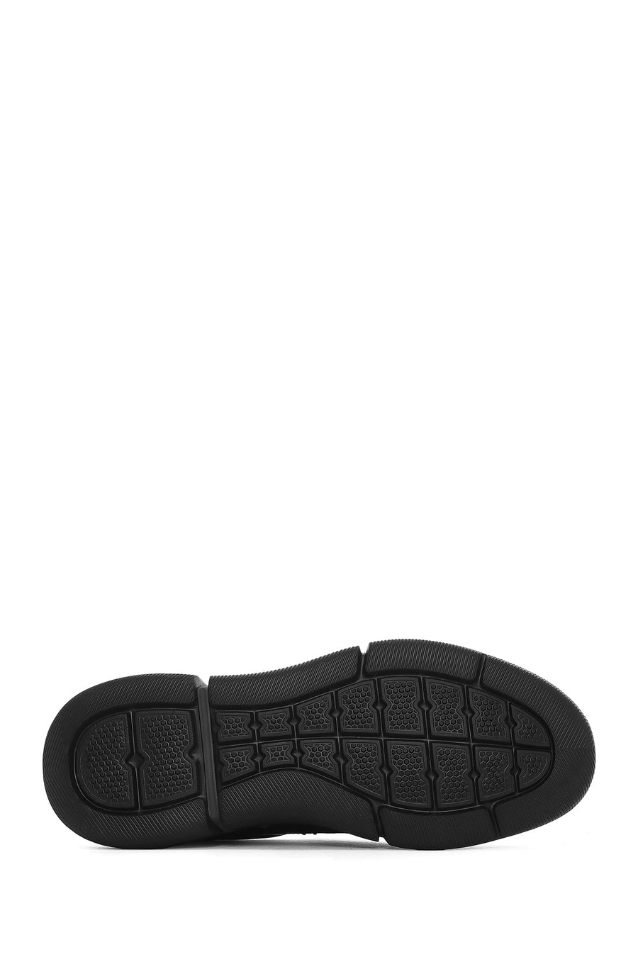 Men's Black Leather Comfort Loafer