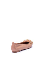Women's Beaded Ballerinas | Derimod