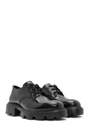Women's Black Lace-Up Leather Oxford Shoes | Derimod