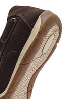 Men's Brown Lace-Up Nubuck Leather Casual Shoes | Derimod