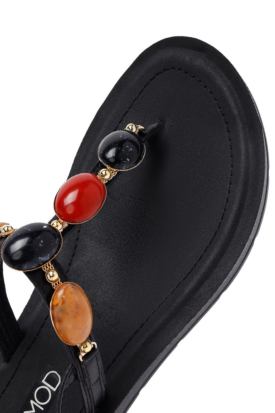 Women's Black Peep Toe Sandals