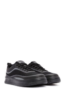 ACBC x Derimod Men's Black Lace-Up Sneakers | Derimod