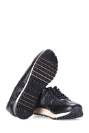 Camouflage Patterned Men's Leather Sneaker | Derimod