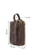 Men's Mink Leather Handbag | Derimod