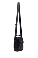 Male Black Leather Handbag | Derimod