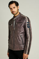 Formula Men's Leather Jacket | Derimod