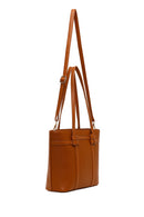 Woman Brown Long-Strap Classic Shoulder Bag | Derimod
