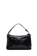 Women's Black Long Strap Chain Detailed Shoulder Bag | Derimod