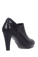 Women's Crocodile Patterned Bootie | Derimod