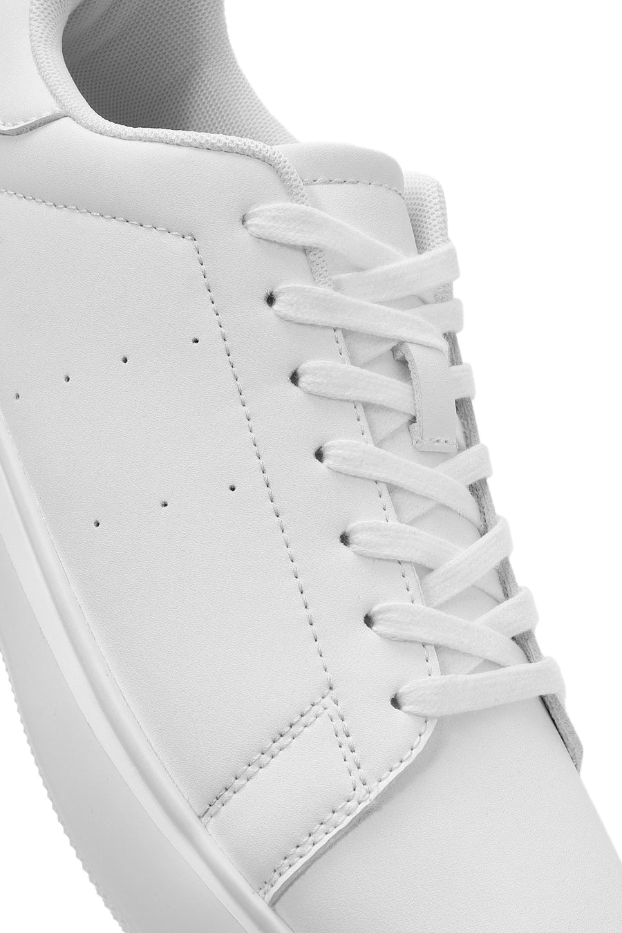ACBC x Derimod Erkek Beyaz Bağcıklı Sneaker