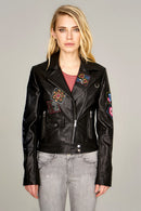 Jet Set Women's Leather Jacket | Derimod