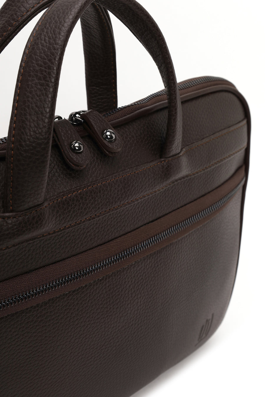 Male Black Long-Strap Briefcase