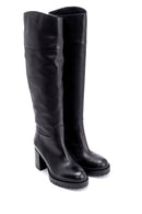 Women's Leather Heeled Boots | Derimod