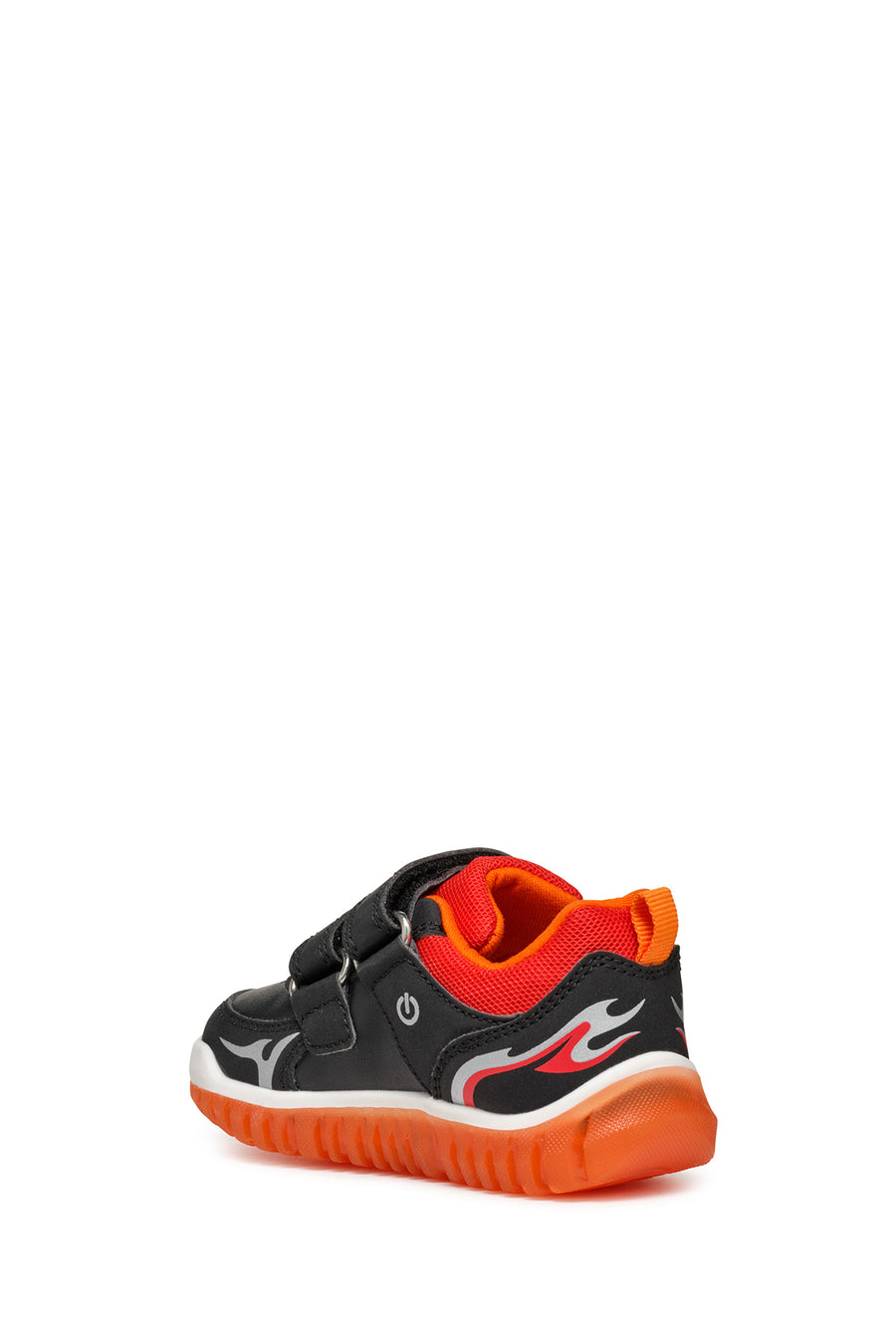 Geox Baby Boy Black Cowhide Leather Sneaker