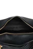 Women's Black Chain Strap Quilted Shoulder Bag | Derimod