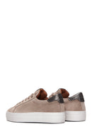 Women's Leather Suede Sneaker | Derimod