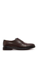 Male Brown Lace-up Leather Casual Shoes | Derimod