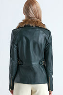 Karen Women's Leather Jacket | Derimod