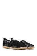 
Women's Black Leather Espadrille
 | Derimod