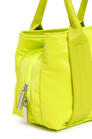 Woman Green Long-Strap Accessory Fabric Shoulder Bag | Derimod